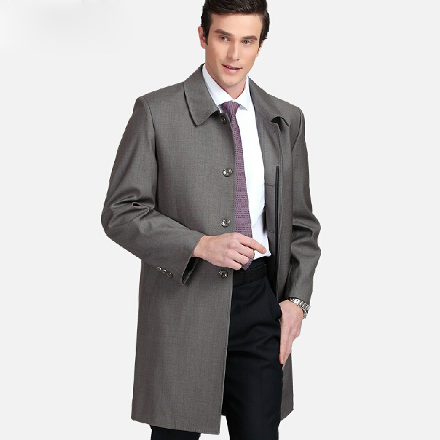 2015-Brand-Fashion-Trench-Coat-Mens-Mid-Long-Jachetă-Slim-Plus-Size-Middle-Men-Ourterwear