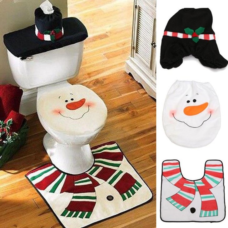 New-Xmas-Snowman-font-b-toilet-b-font-font-b-seat-b-font-cover-rug-bathroom