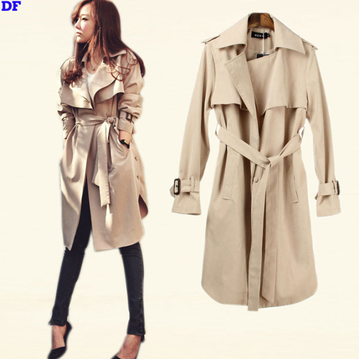 Primăvara-Trench-Coat-For-Femei-2015-Fashion-Women-Raincoat-Cu-Belt-Plus-Size-Slim-Outwear-Femei