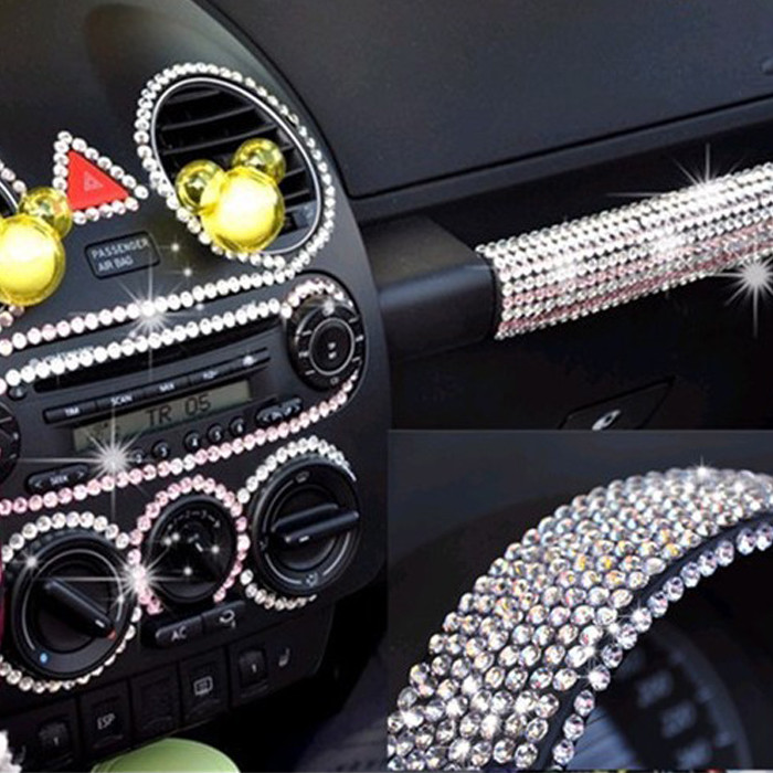 Shiny-blink-personality-car-crystal-car-sticker-diamond-stickers-decoration-rhinestone-multicolor-choose